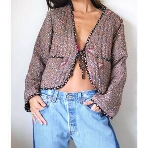 NEW NATALIE MARTIN saskia jacket in swallow combo